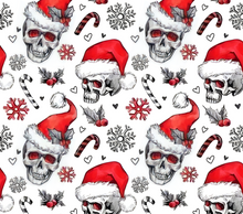 Load image into Gallery viewer, Santa Skulls Tumbler