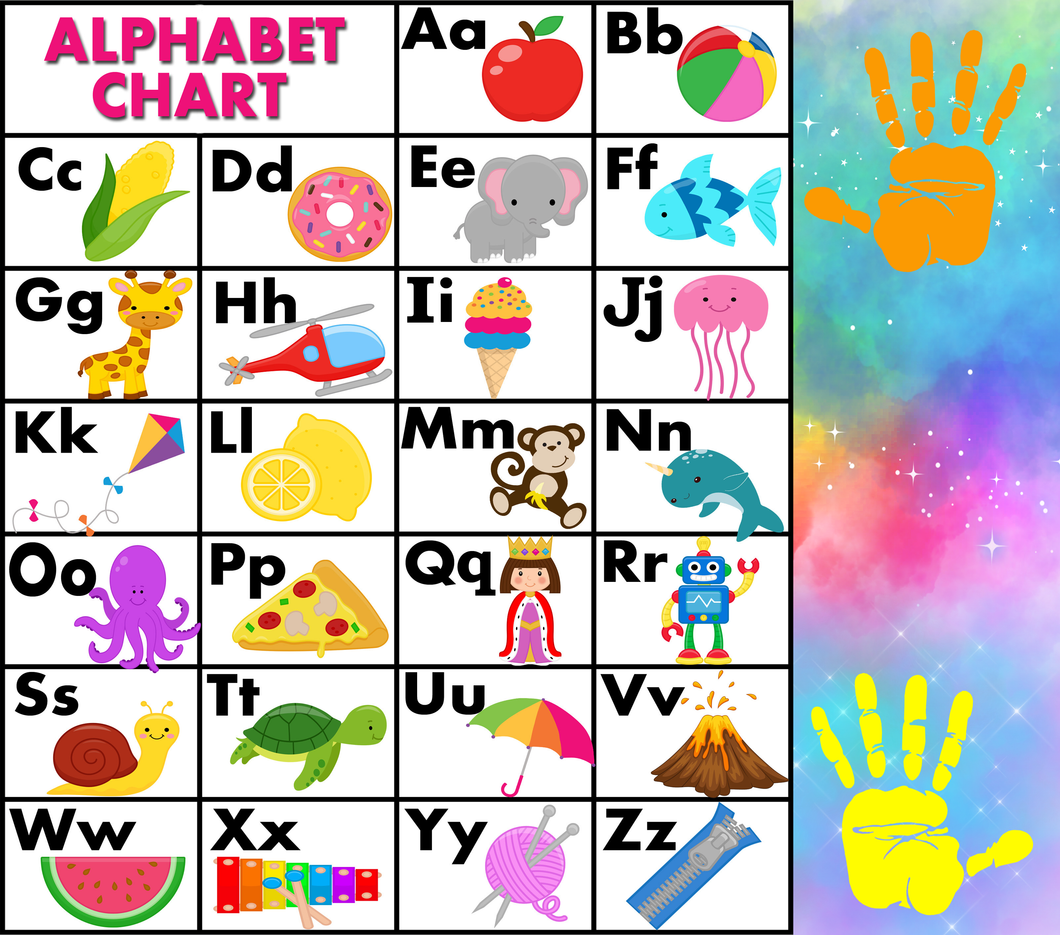 Alphabet Chart Tumbler