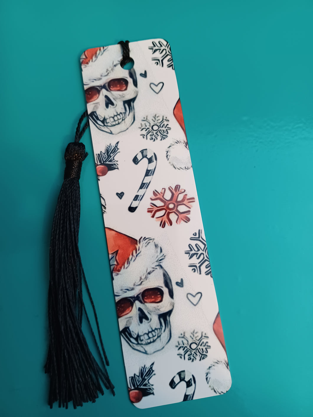 Santa Skull Bookmarks R2S