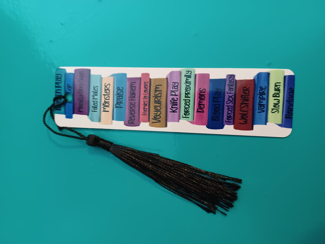 Smut book tropes Bookmarks