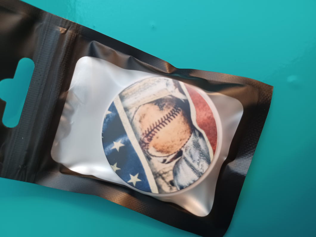 American Flag Baseball Phone Pop