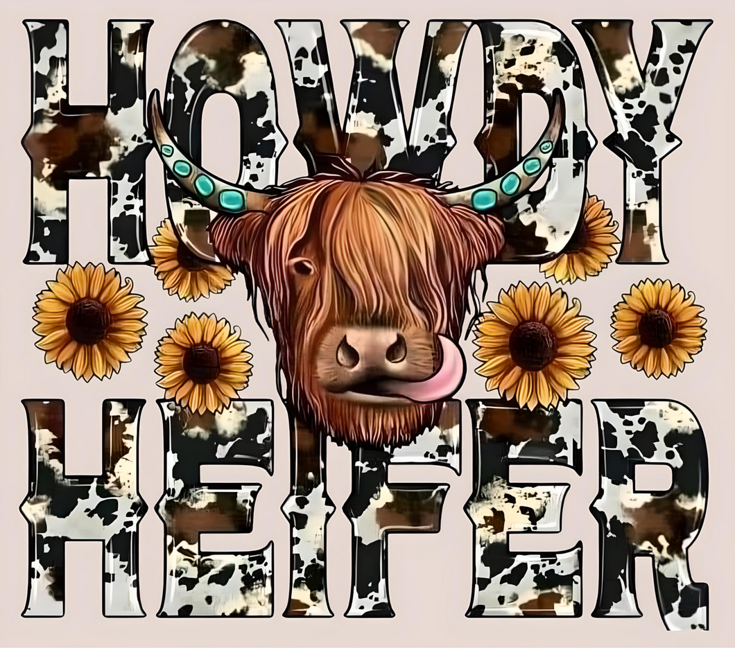 Howdy Heifer Tumbler
