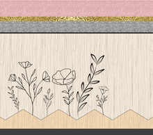 Load image into Gallery viewer, Pencil with flower Tumbler
