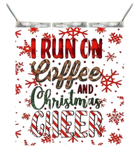 Load image into Gallery viewer, I run on coffee and Christmas cheer Tumbler
