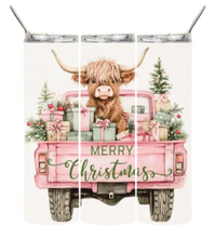 Load image into Gallery viewer, Moocow Merry Christmas Tumbler
