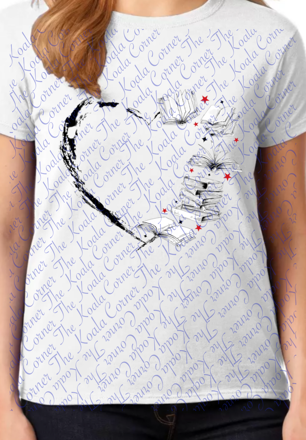 Book Heart Shirt