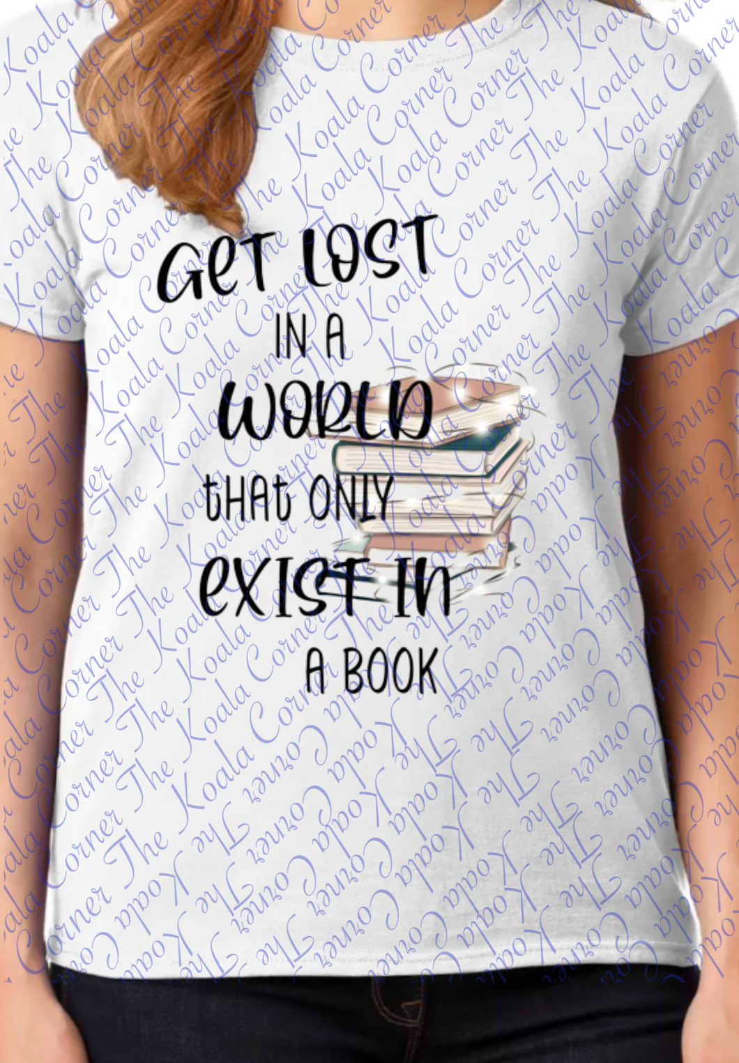 Get lost in a world that only exist in books, with books Shirt