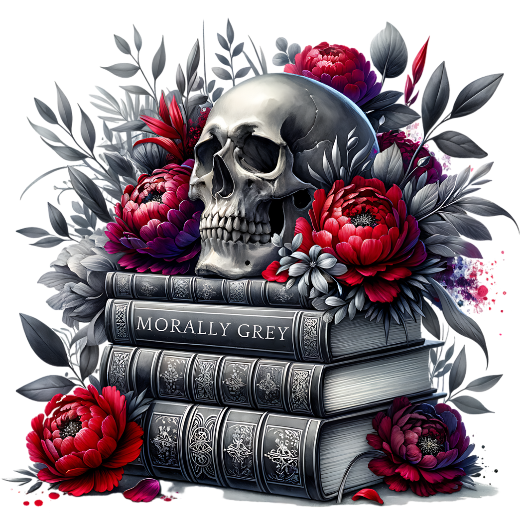 Morally Grey Red tumbler