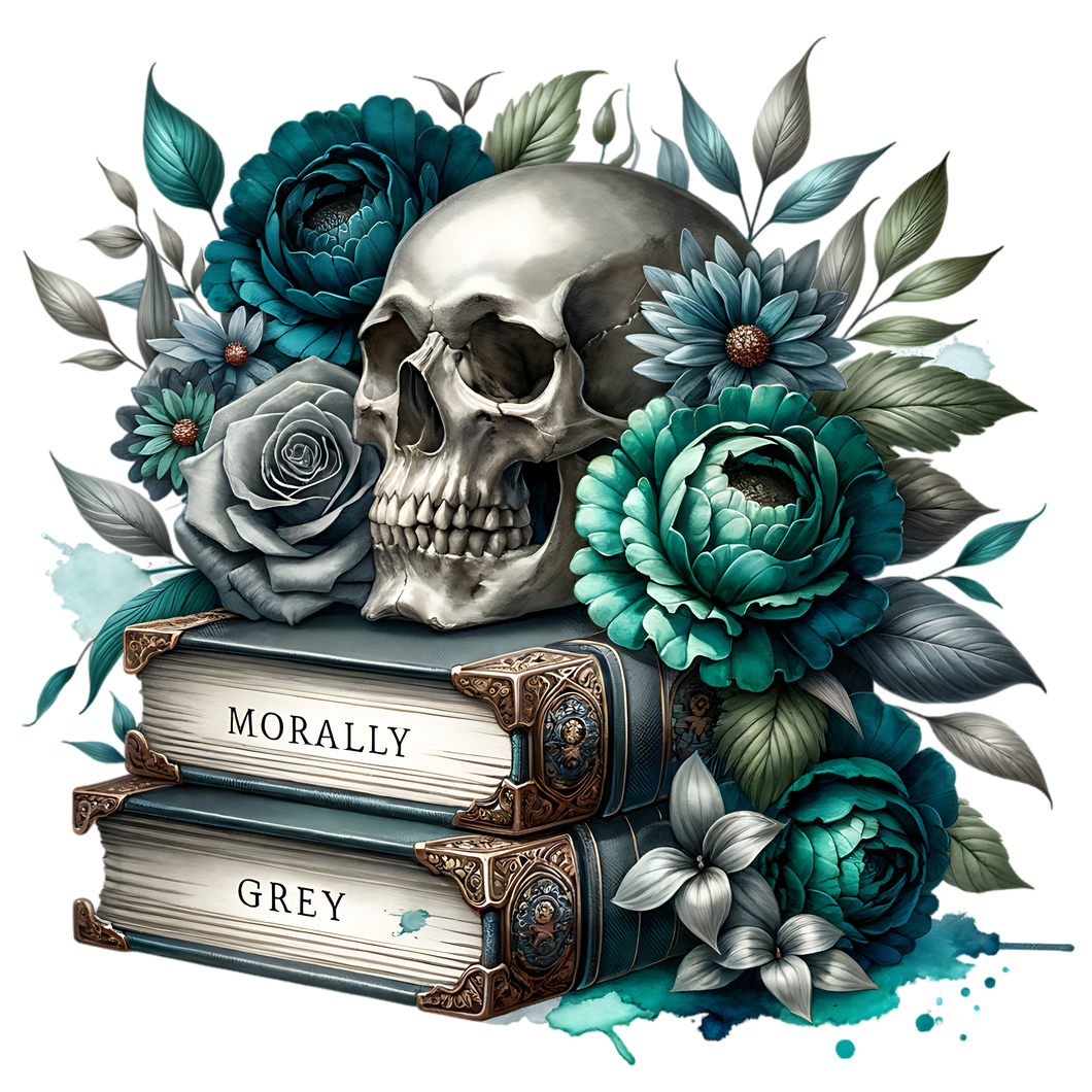 Morally Grey Teal tumbler