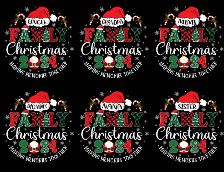 Family Tree Christmas Shirt