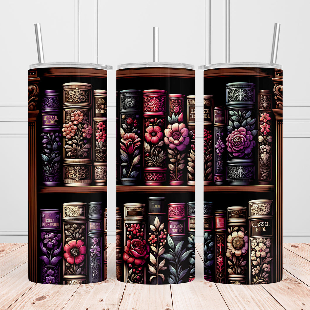 Bookshelf tumbler