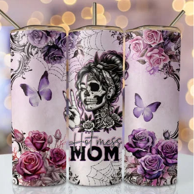 Hot mess MOM Tumbler