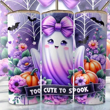 To cute to be Spooky tumbler