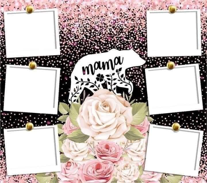 MAMA bear photo slots Tumbler