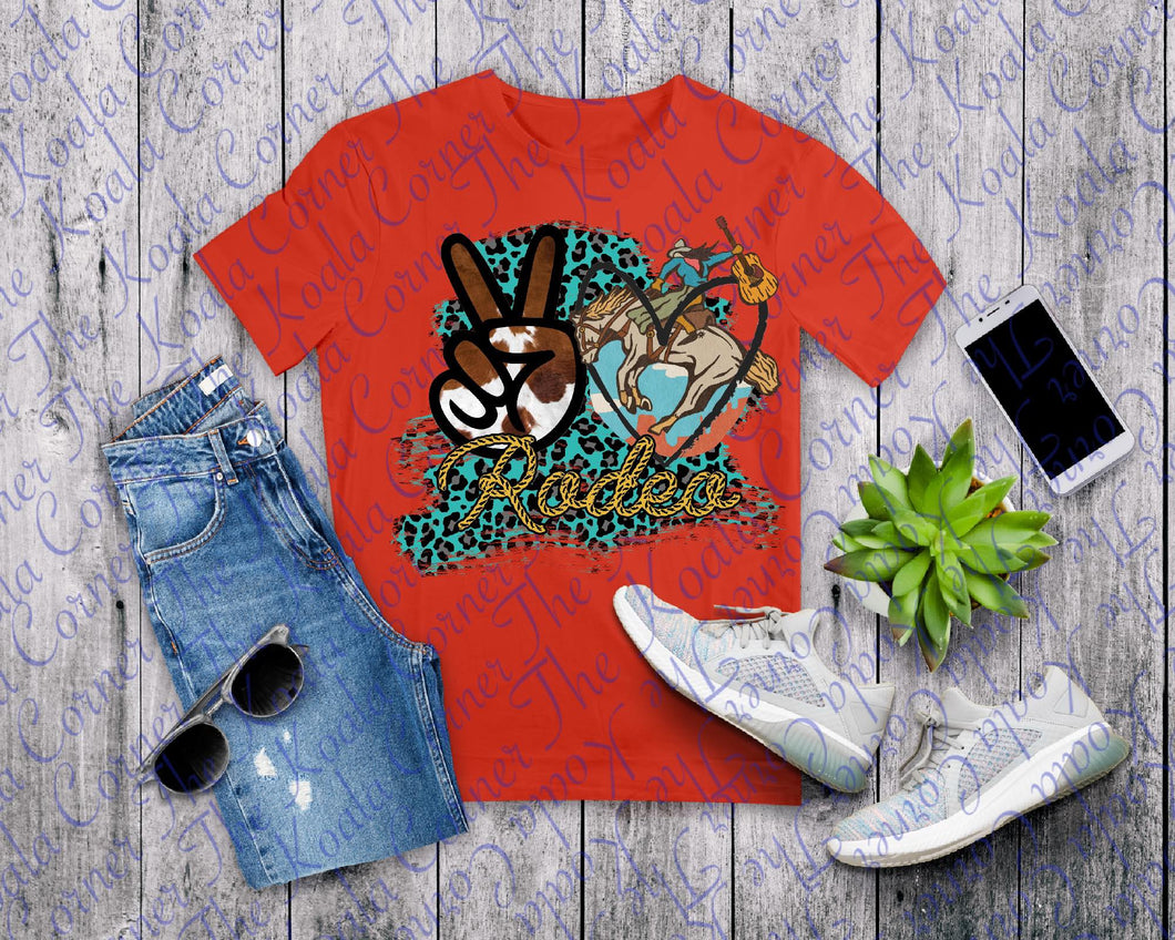 Peace Love Rodeo Shirt