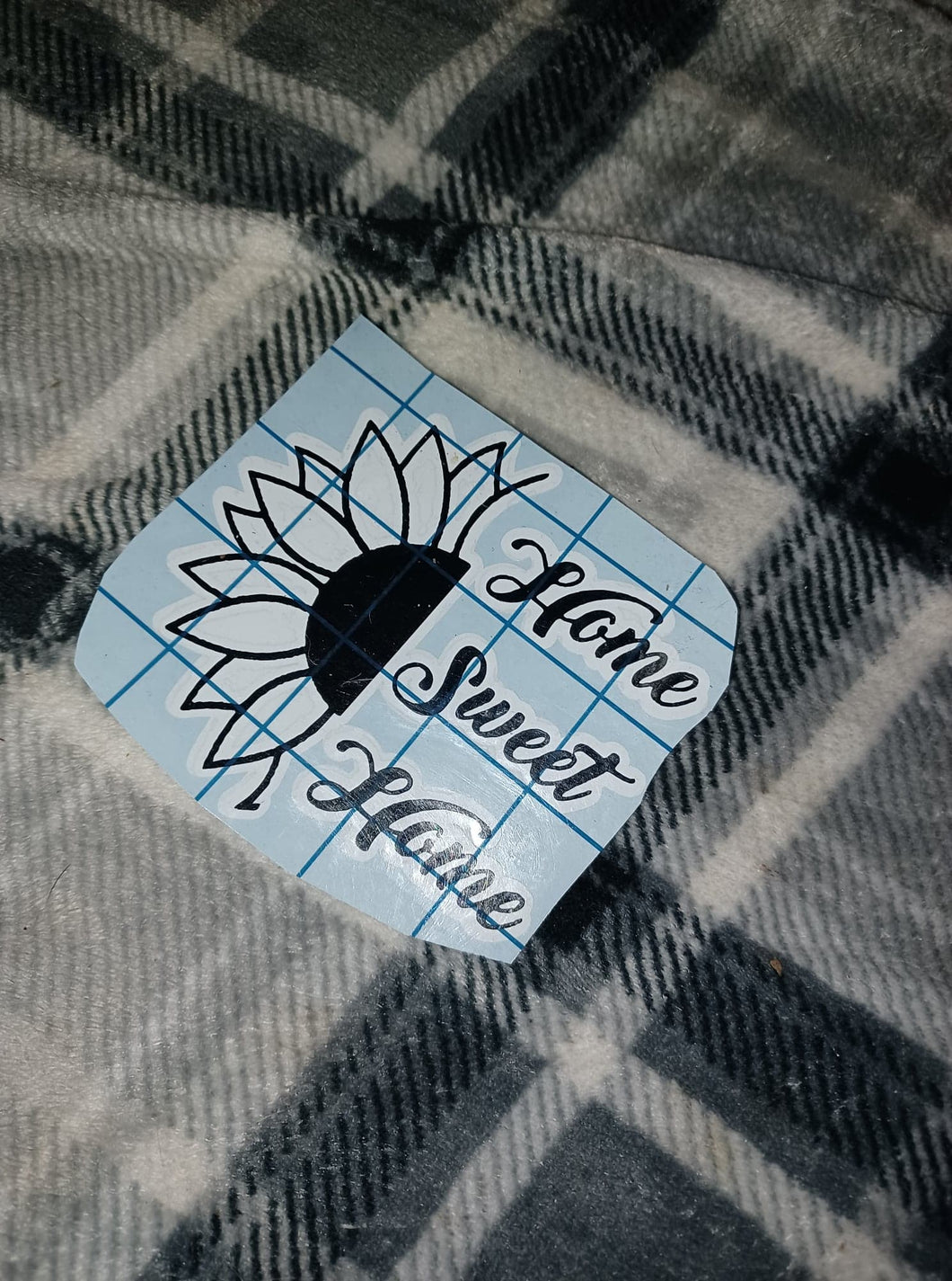 Home Sweet Home Sunflower Decal