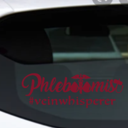 #VEINWHISPERER  DECAL