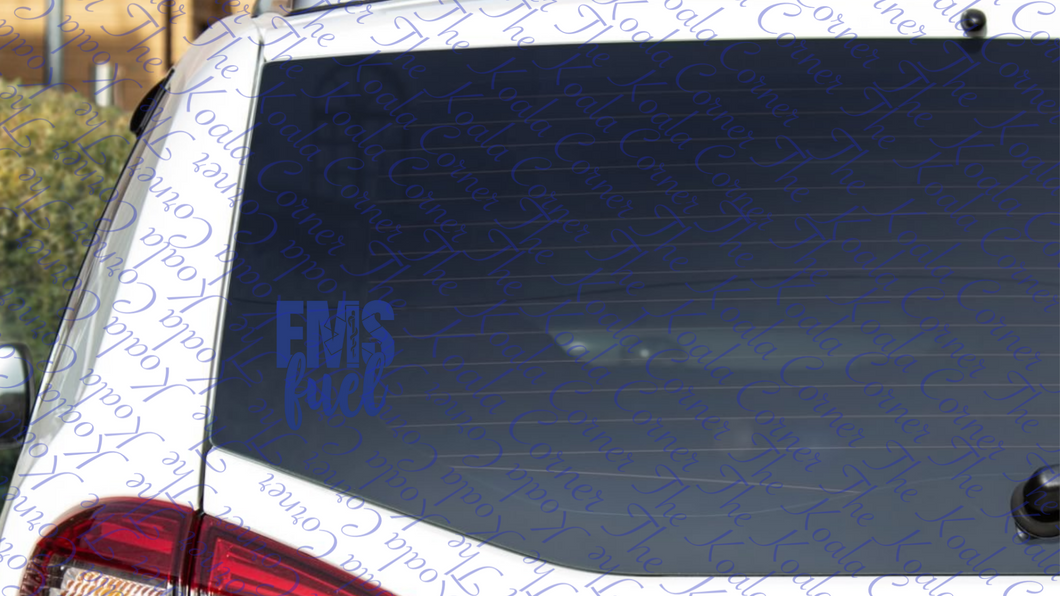 EMS FUEL Car Decal