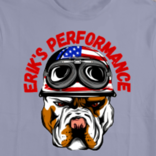 ERIK'S PERFORMANCE LOGO SHIRT