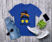 Load image into Gallery viewer, Softball Softball Mom Shirt
