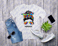 Load image into Gallery viewer, Rainbow Puzzle #spedlife Shirt
