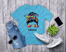 Load image into Gallery viewer, Rainbow Puzzle #spedlife Shirt
