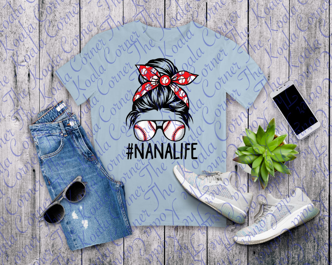 Baseball #nanalife Shirt