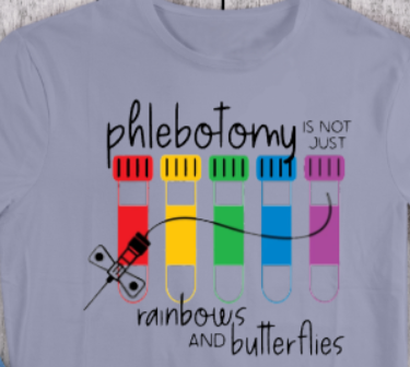 PHELBOTOMY - RAINBOWS & BUTTERFLIES SHIRT