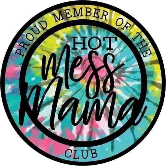 Hot Mess Mama Car Coaster